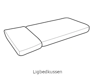 ligbedkussen